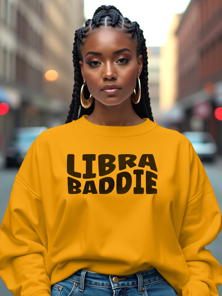 LIBRA BADDIE SWEATSHIRT | Aesthetic First, Drama Later
