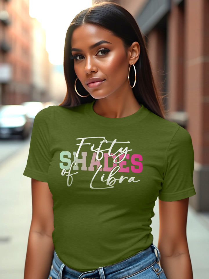 FIFTY SHADES OF LIBRA T-SHIRT | BALANCE? OPTIONAL