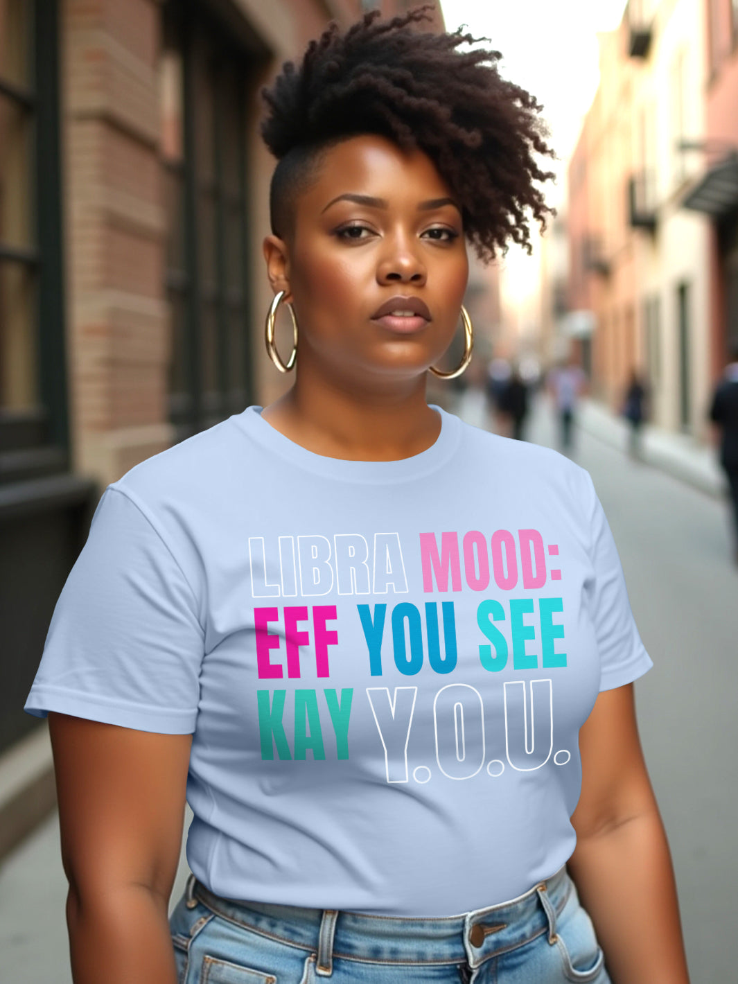 LIBRA EFF YOU SEE KAY Y.O.U. T-SHIRT