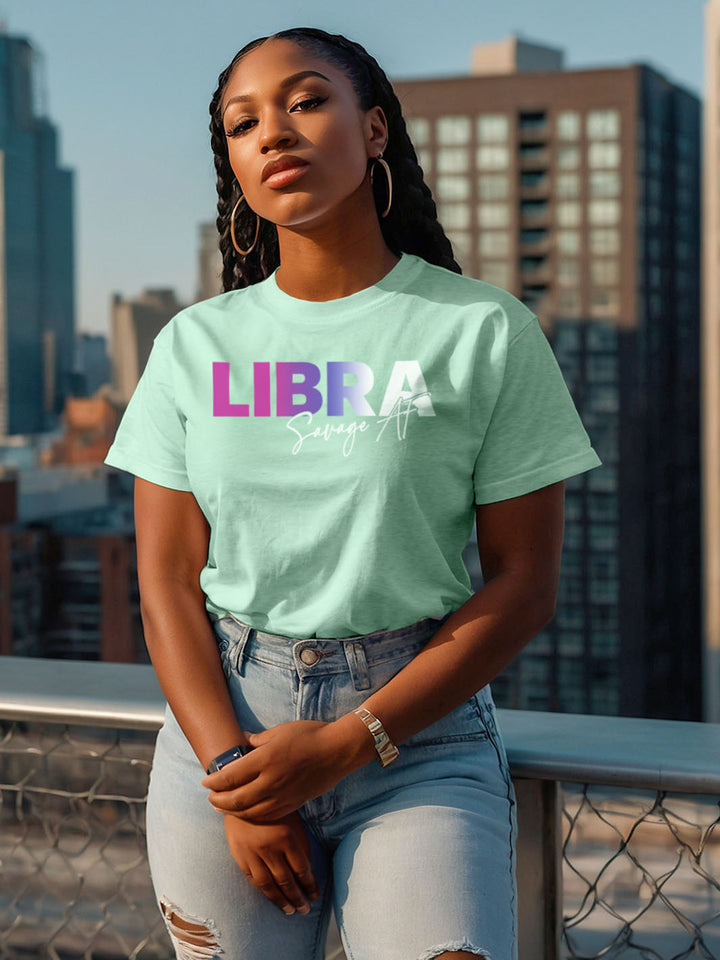 SAVAGE AF LIBRA T-SHIRT