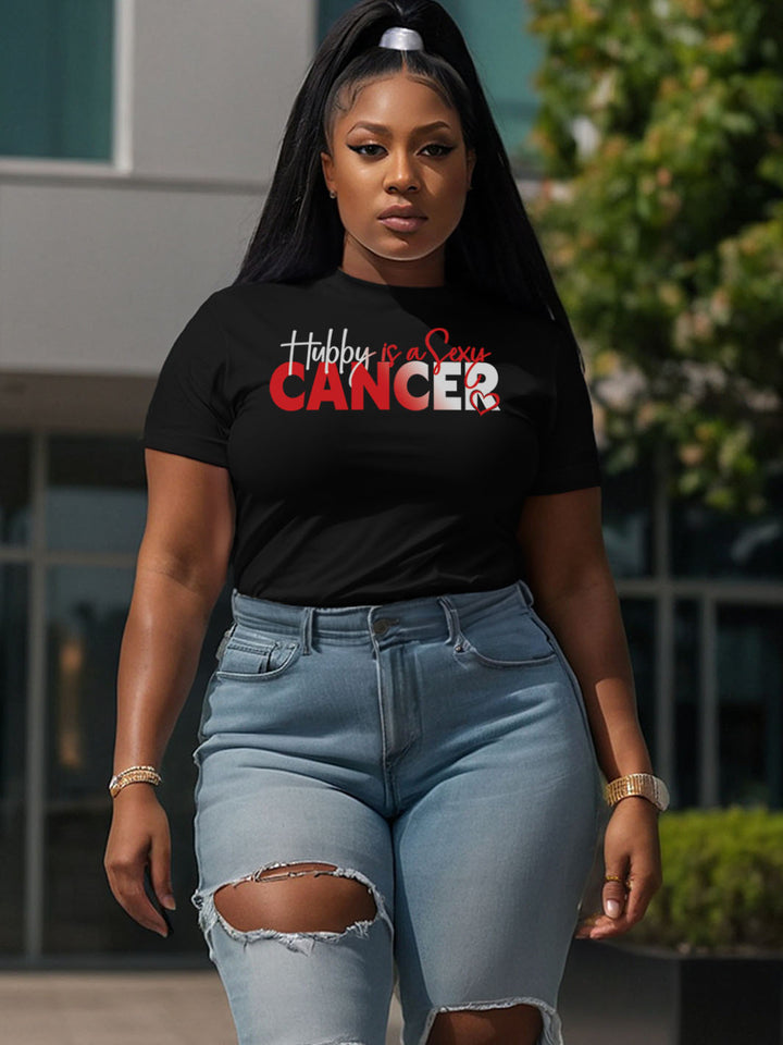 HUBBY IS A SEXY CANCER T-SHIRT