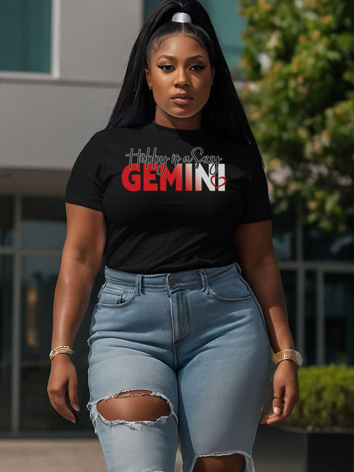 HUBBY IS A SEXY GEMINI T-SHIRT