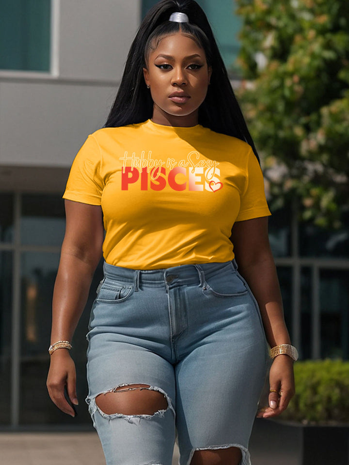 HUBBY IS A SEXY PISCES T-SHIRT