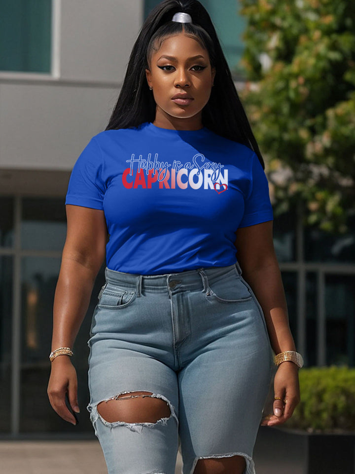 HUBBY IS A SEXY CAPRICORN T-SHIRT