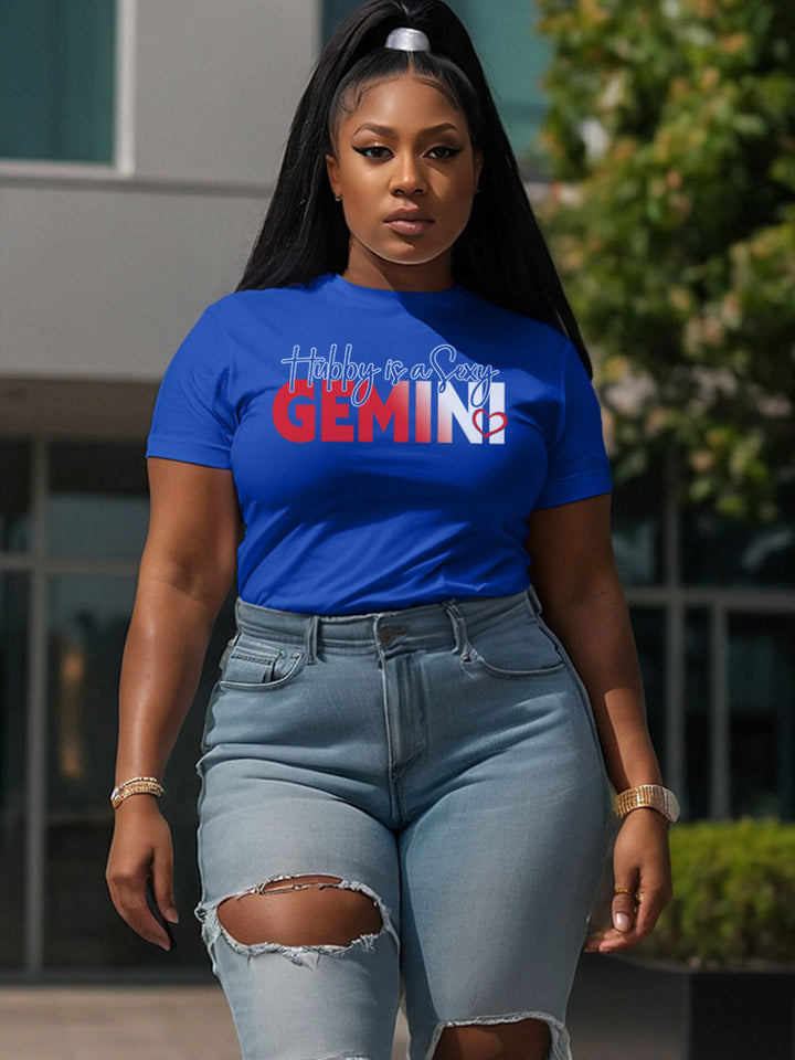 HUBBY IS A SEXY GEMINI T-SHIRT