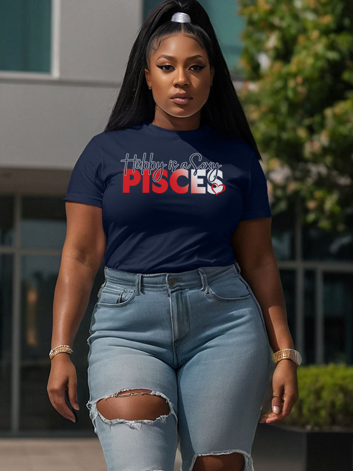 HUBBY IS A SEXY PISCES T-SHIRT