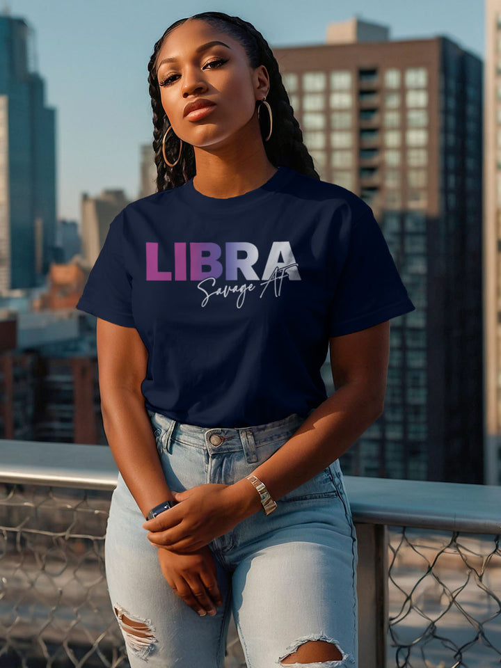 SAVAGE AF LIBRA T-SHIRT