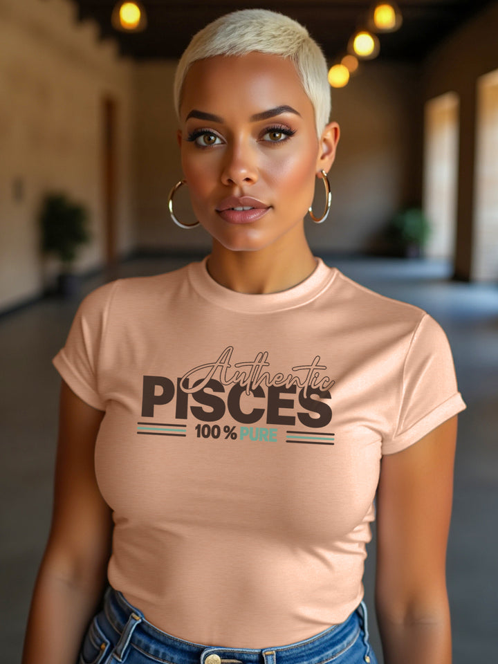 AUTHENTIC PISCES T-SHIRT | Soft Soul, Strong Game