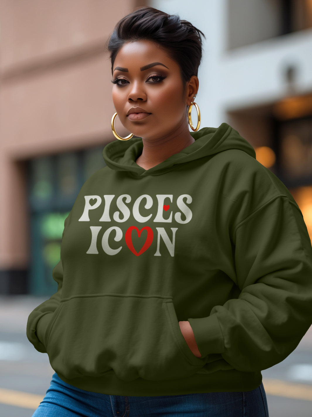 PISCES ICON HOODIE | Feel It First, Speak If Needed