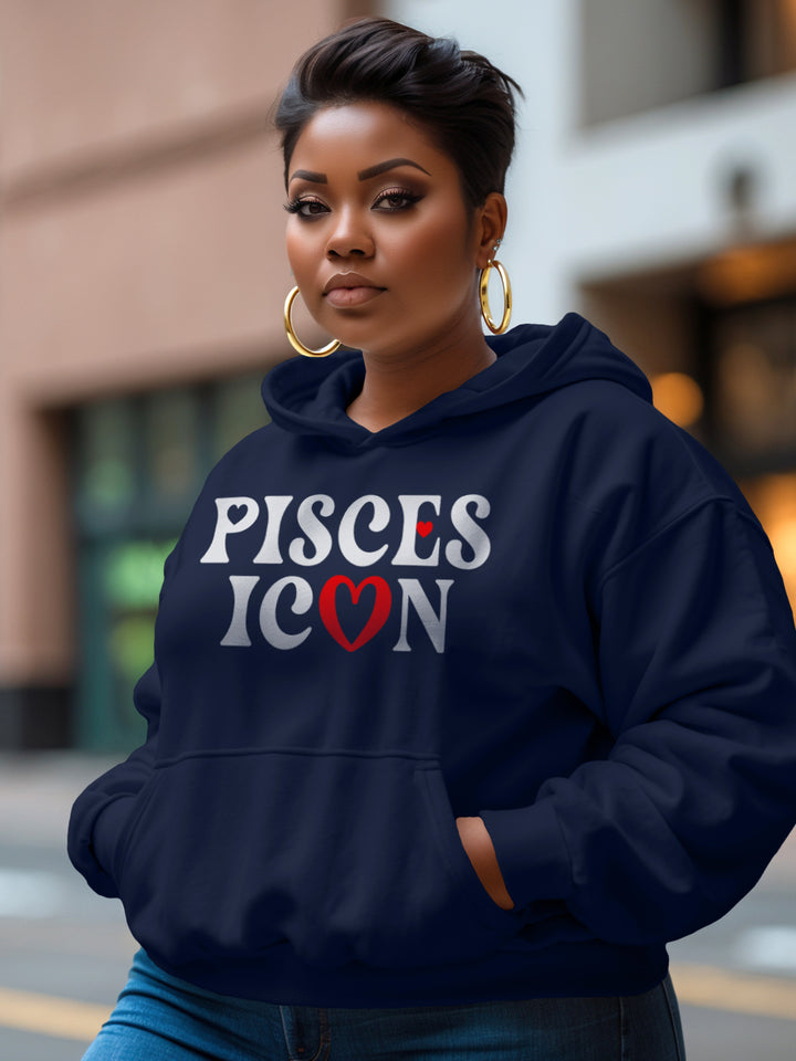 PISCES ICON HOODIE | Feel It First, Speak If Needed