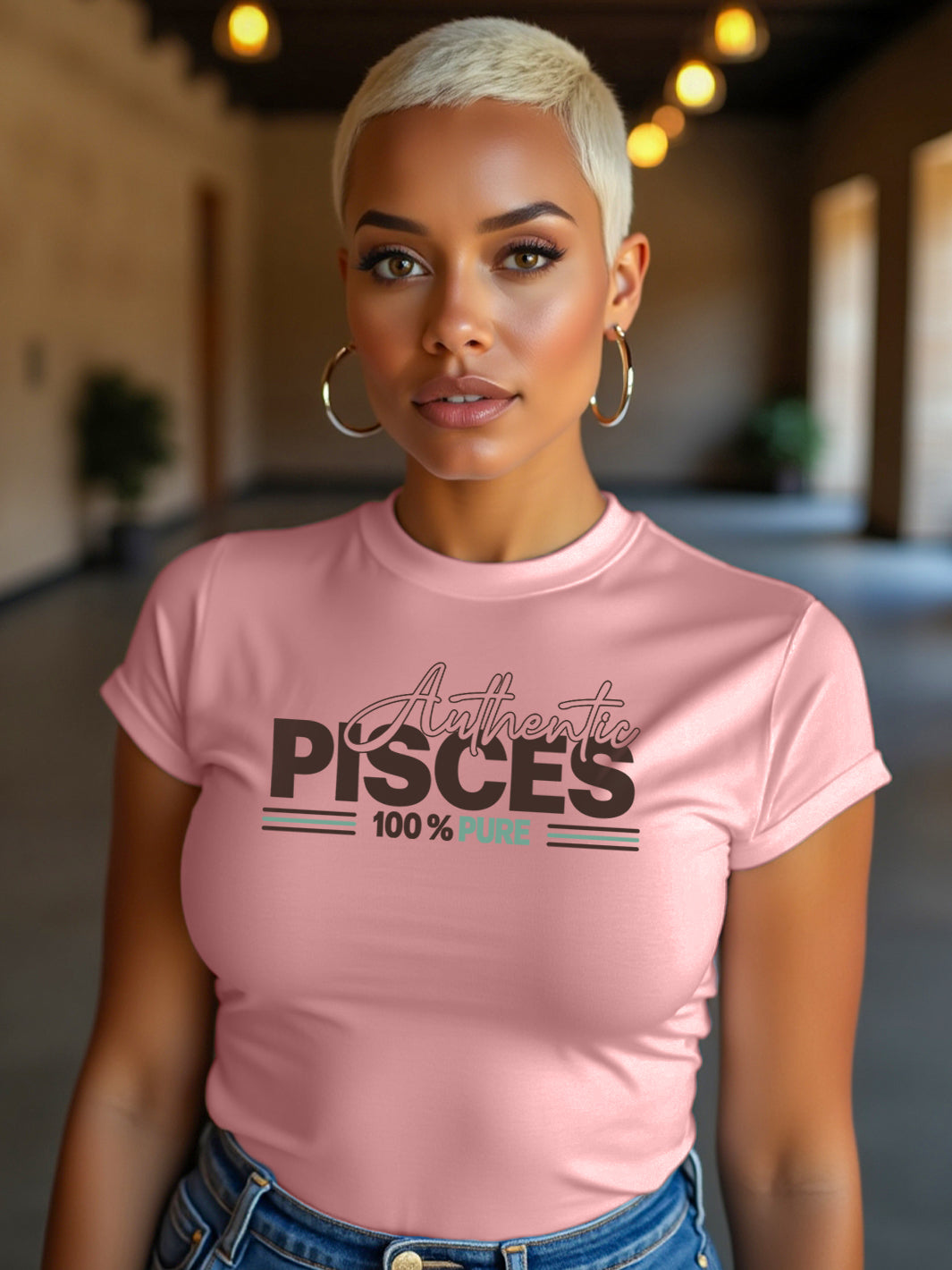 AUTHENTIC PISCES T-SHIRT | Soft Soul, Strong Game