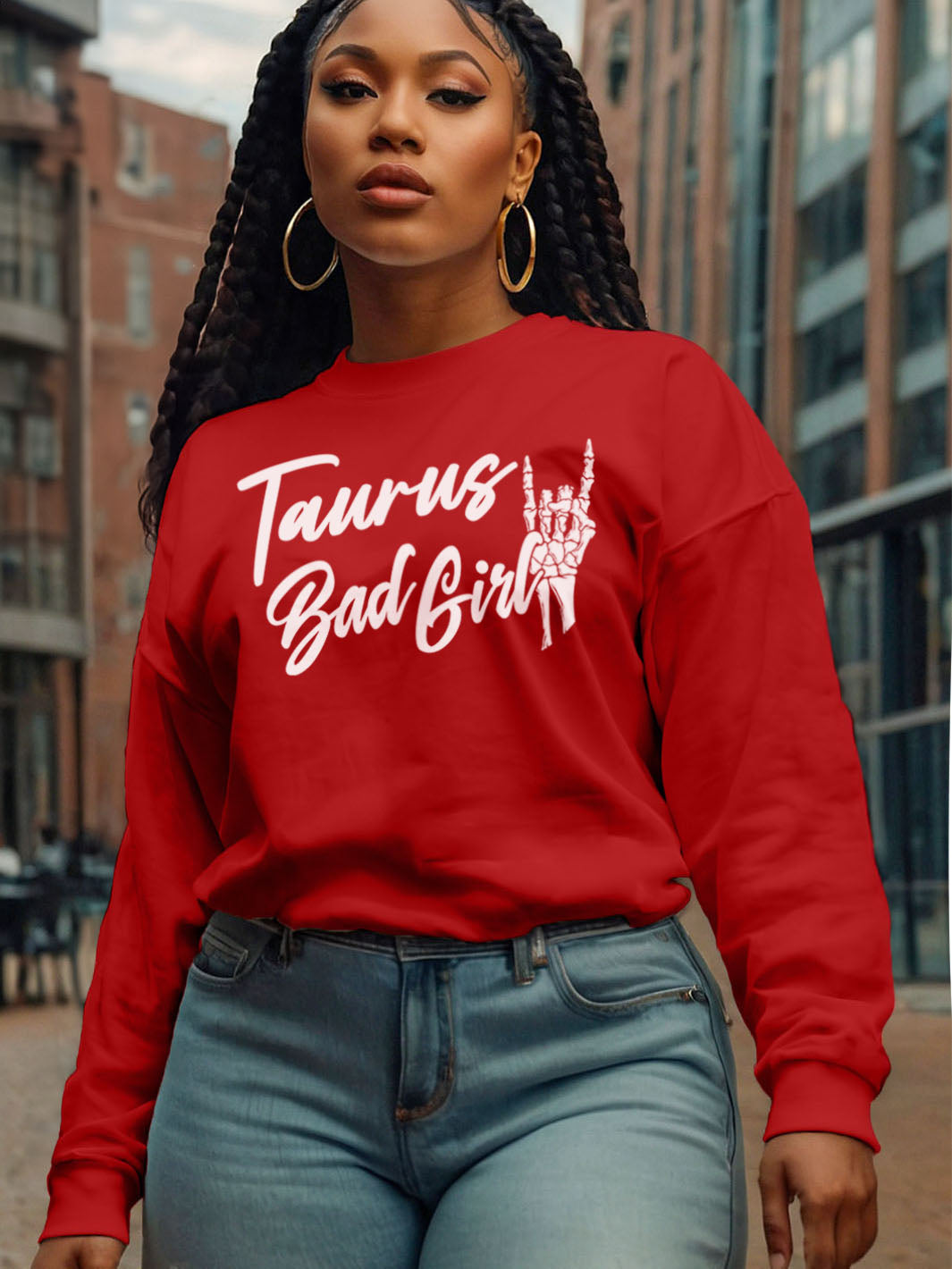 BAD GIRL TAURUS SWEATSHIRT