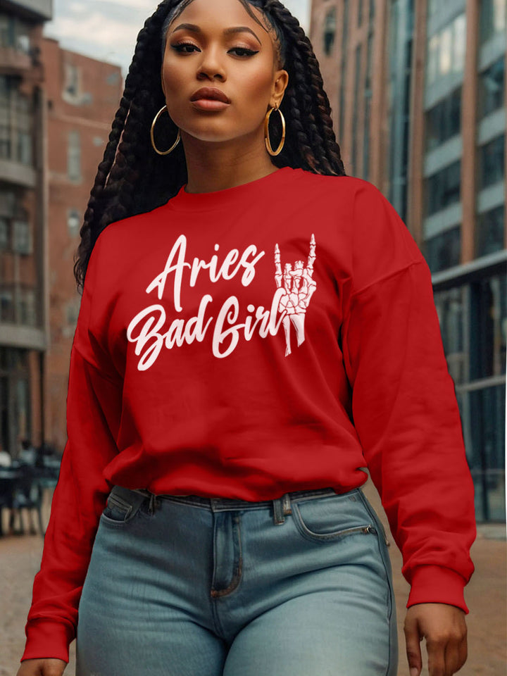 BAD GIRL ARIES SWEATSHIRT