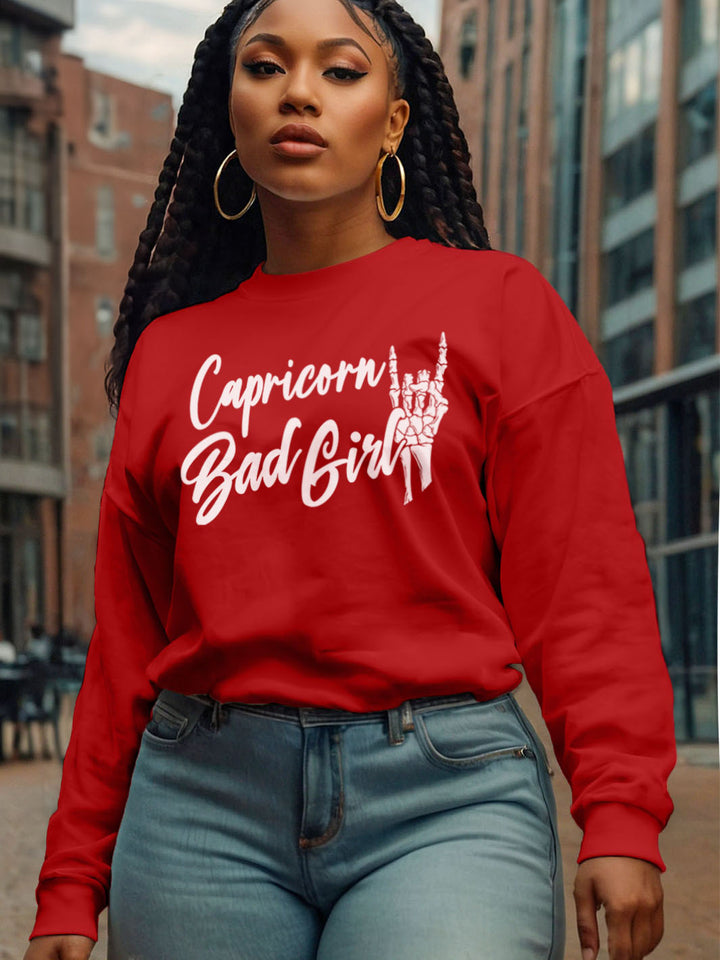 BAD GIRL CAPRICORN SWEATSHIRT