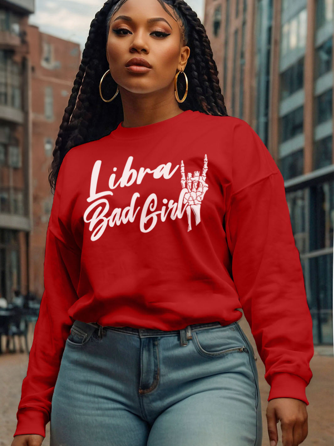 BAD GIRL LIBRA SWEATSHIRT