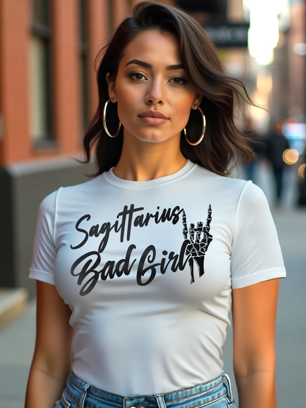 SAGITTARIUS BAD GIRL T-SHIRT