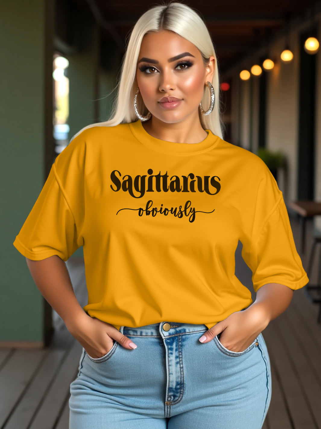 SAGITTARIUS OBVIOUSLY T-SHIRT | Plainly Wild