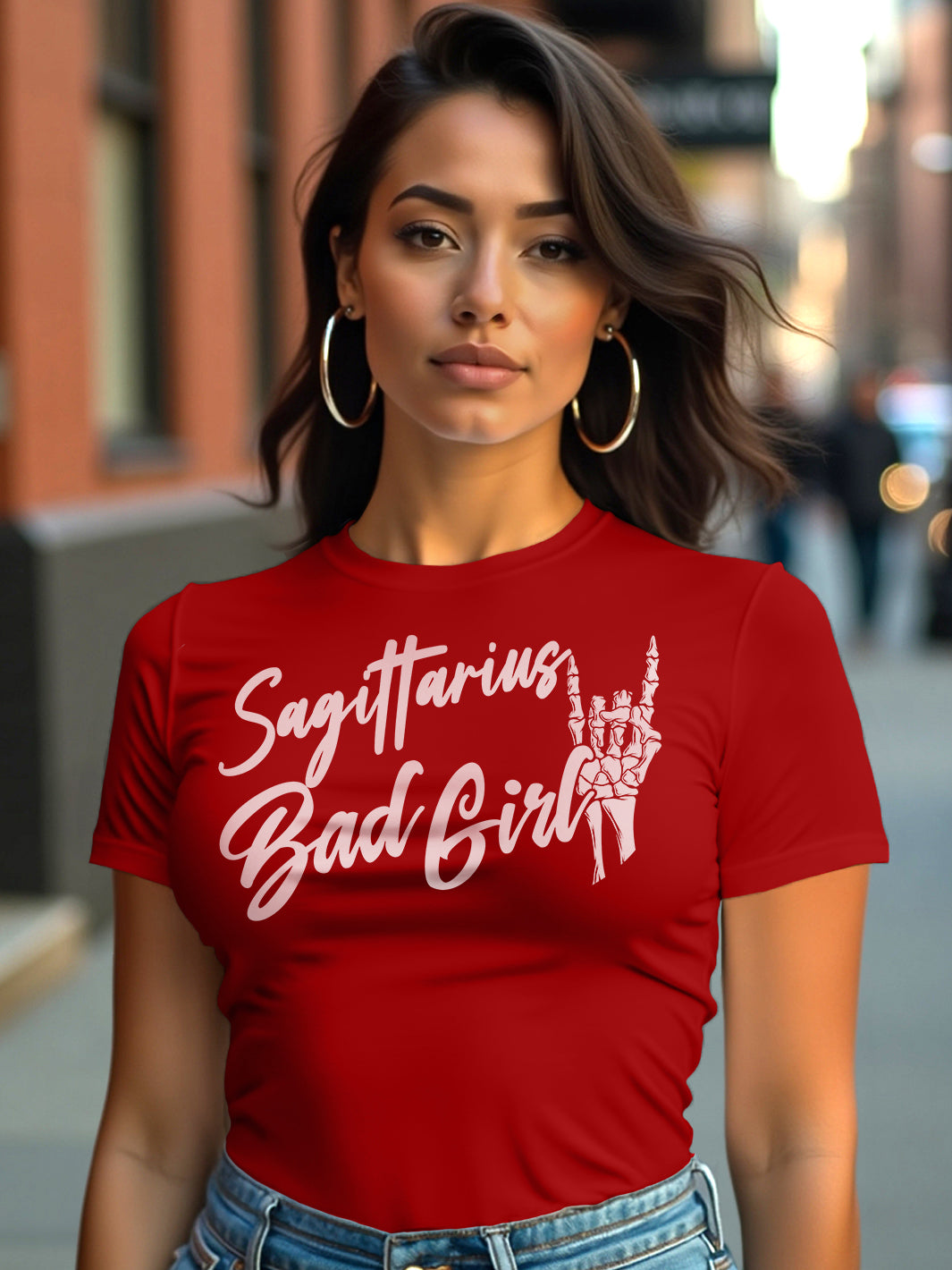 SAGITTARIUS BAD GIRL T-SHIRT