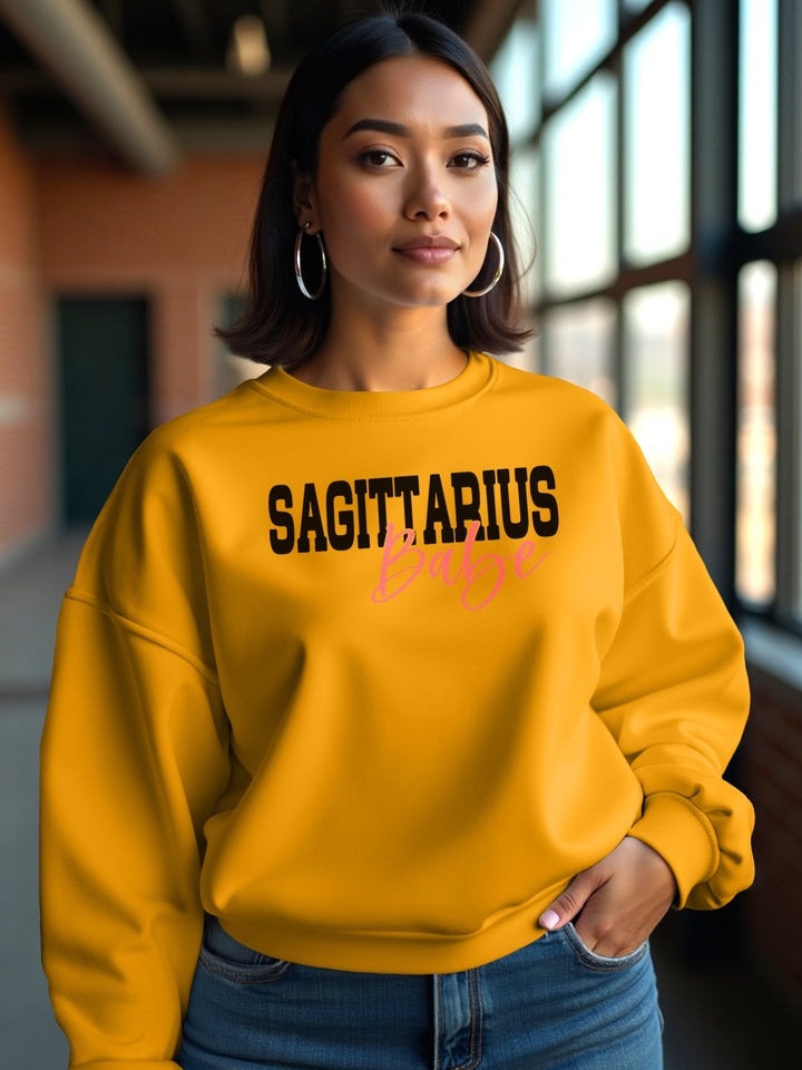 SAGITTARIUS BABE SWEATSHIRT | Wild Spirit, No Apologies