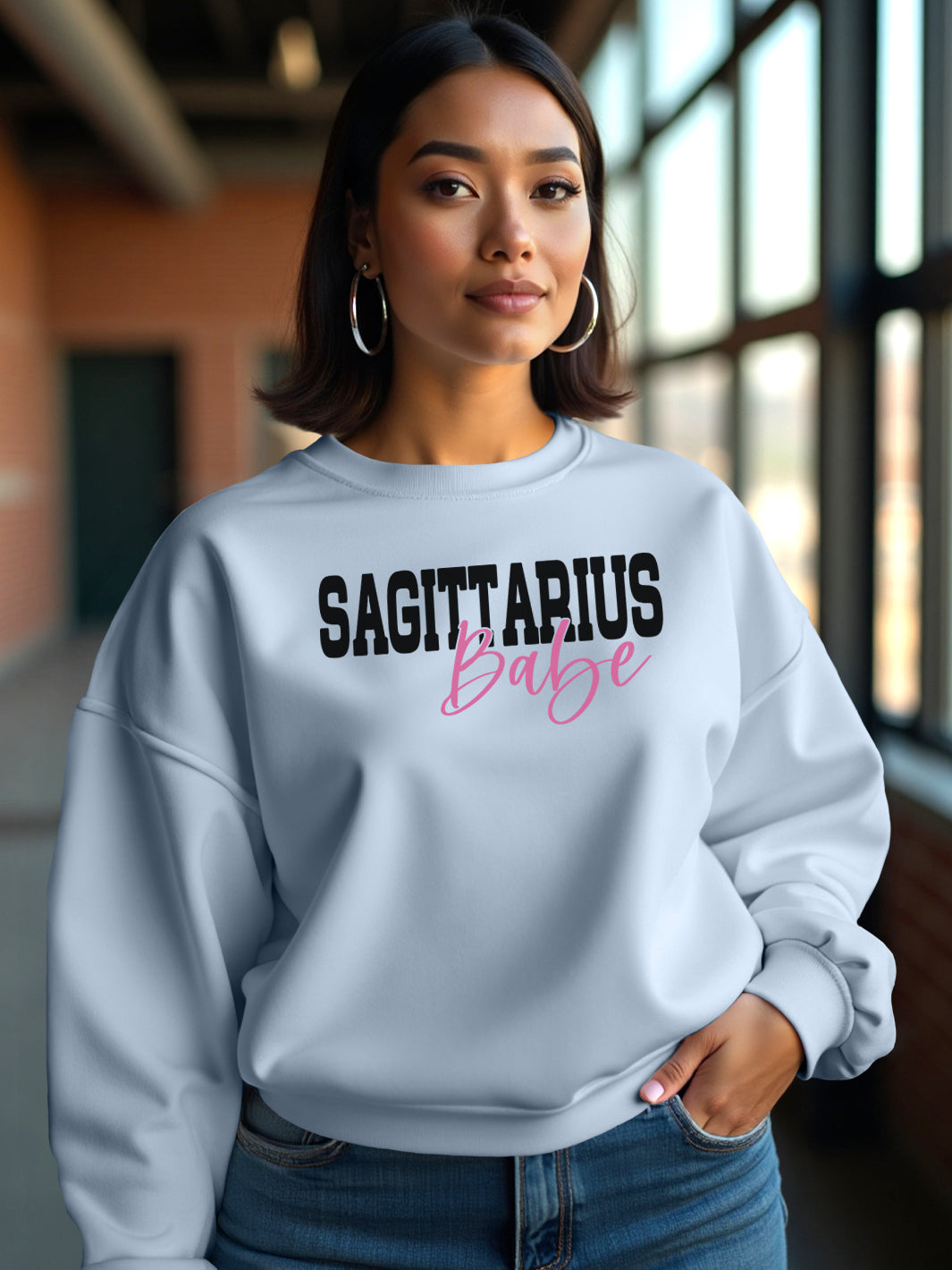 SAGITTARIUS BABE SWEATSHIRT | Wild Spirit, No Apologies