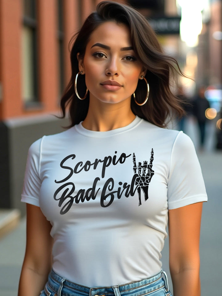 SCORPIO BAD GIRL T-SHIRT