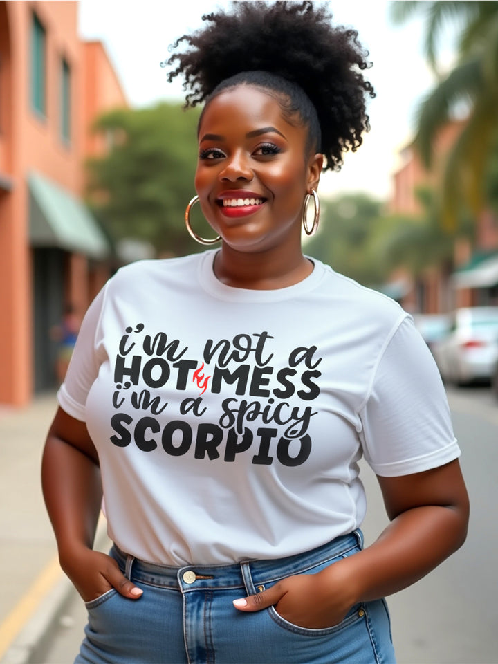 HOT MESS SCORPIO T-SHIRT