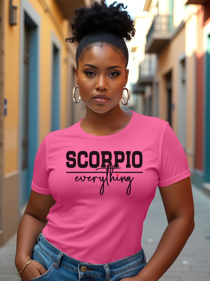 SCORPIO OVER EVERYTHING T-SHIRT | Watch Your Step, I Notice Everything