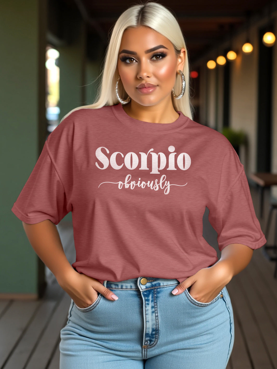 SCORPIO OBVIOUSLY T-SHIRT | Unmistakable Temptation