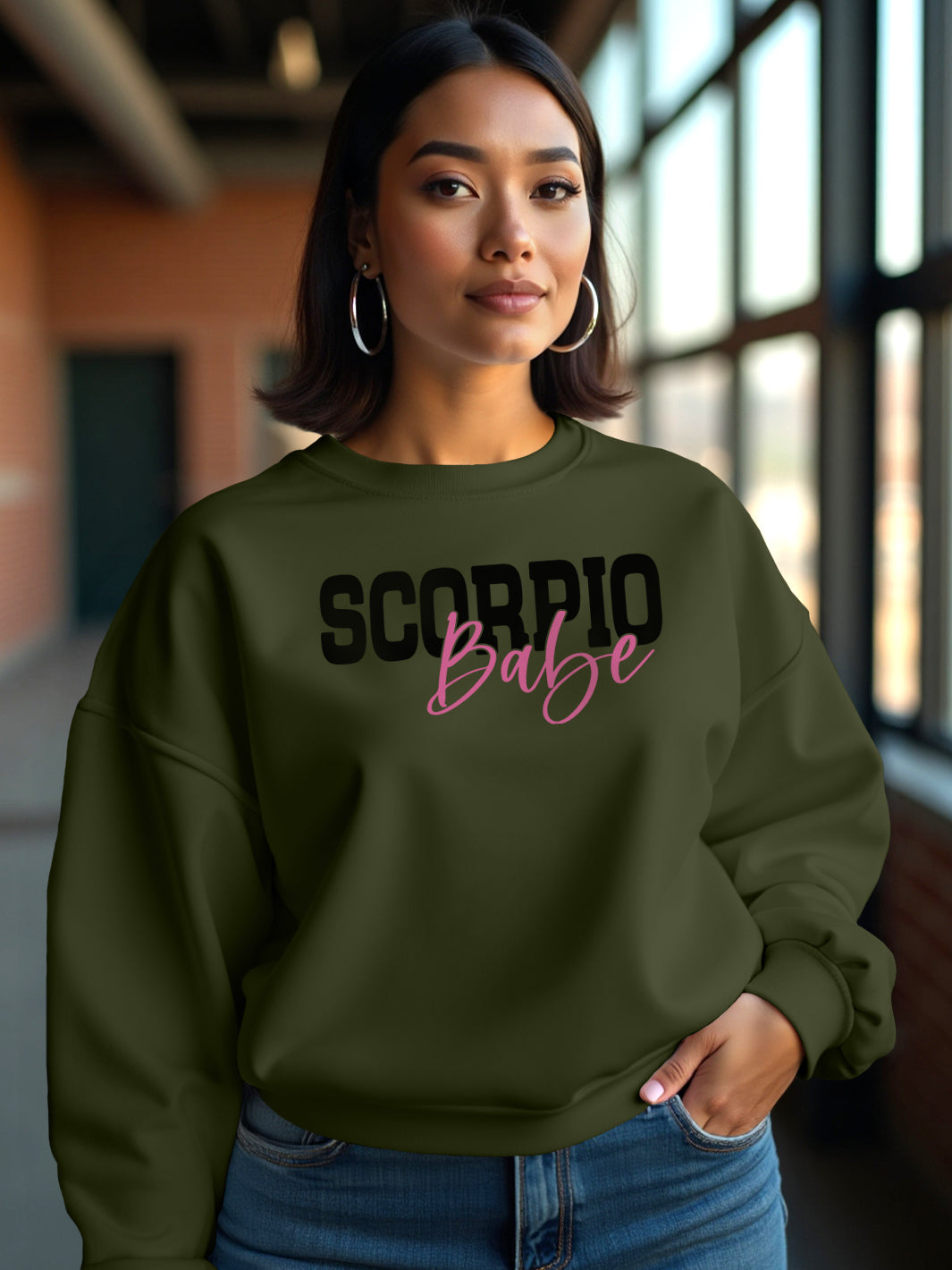 SCORPIO BABE SWEATSHIRT | Looks Sweet, Stings Better
