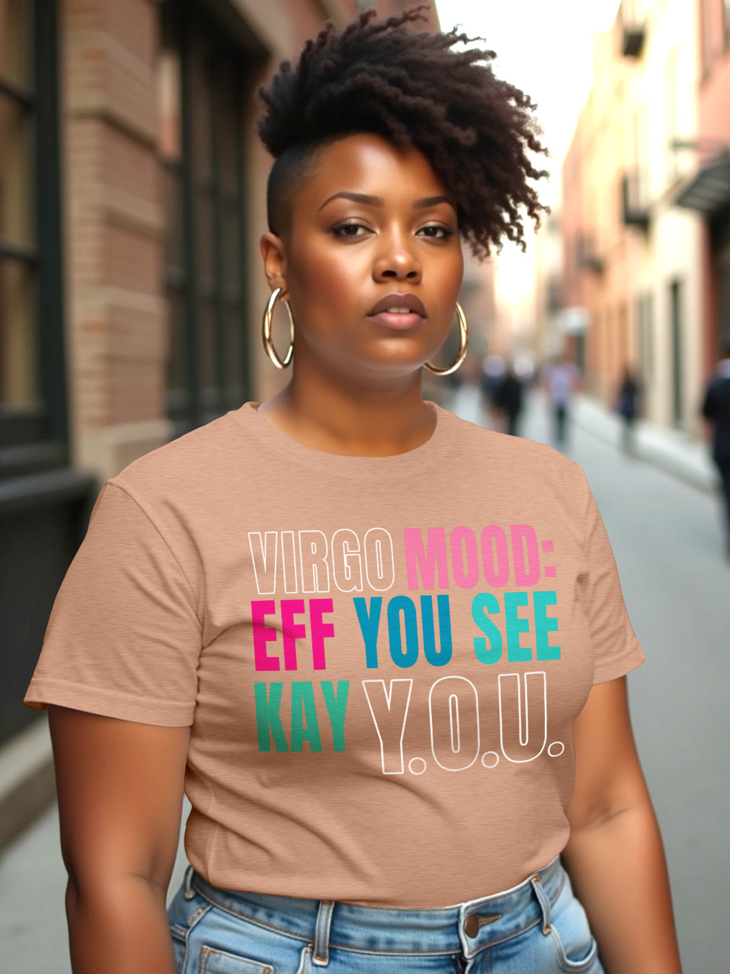 VIRGO EFF YOU SEE KAY Y.O.U. T-SHIRT