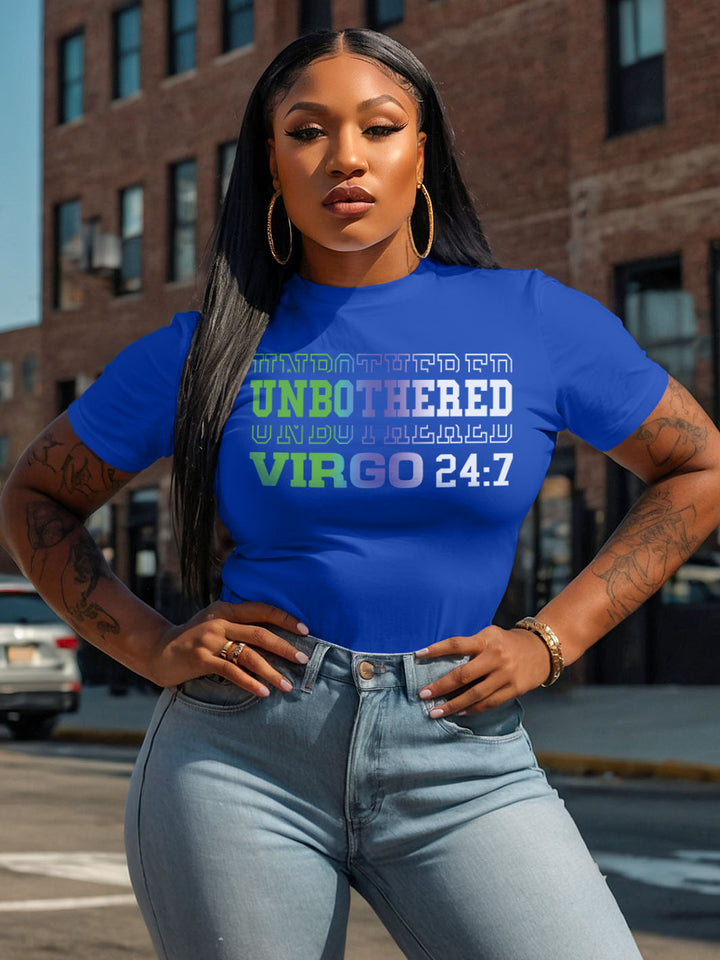 UNBOTHERED VIRGO T-SHIRT | Calm Under Pressure