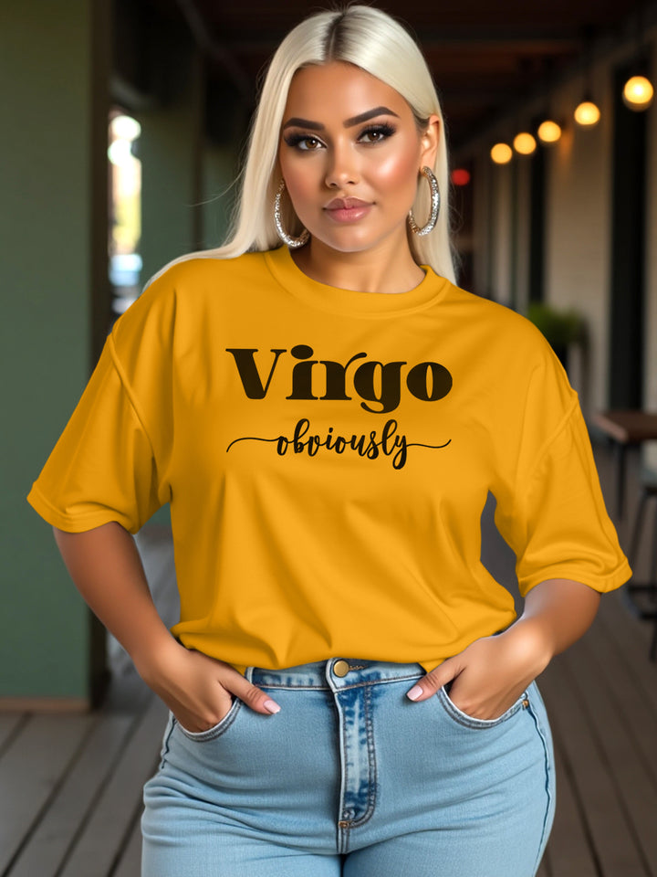 VIRGO OBVIOUSLY T-SHIRT | Clearly Perfection