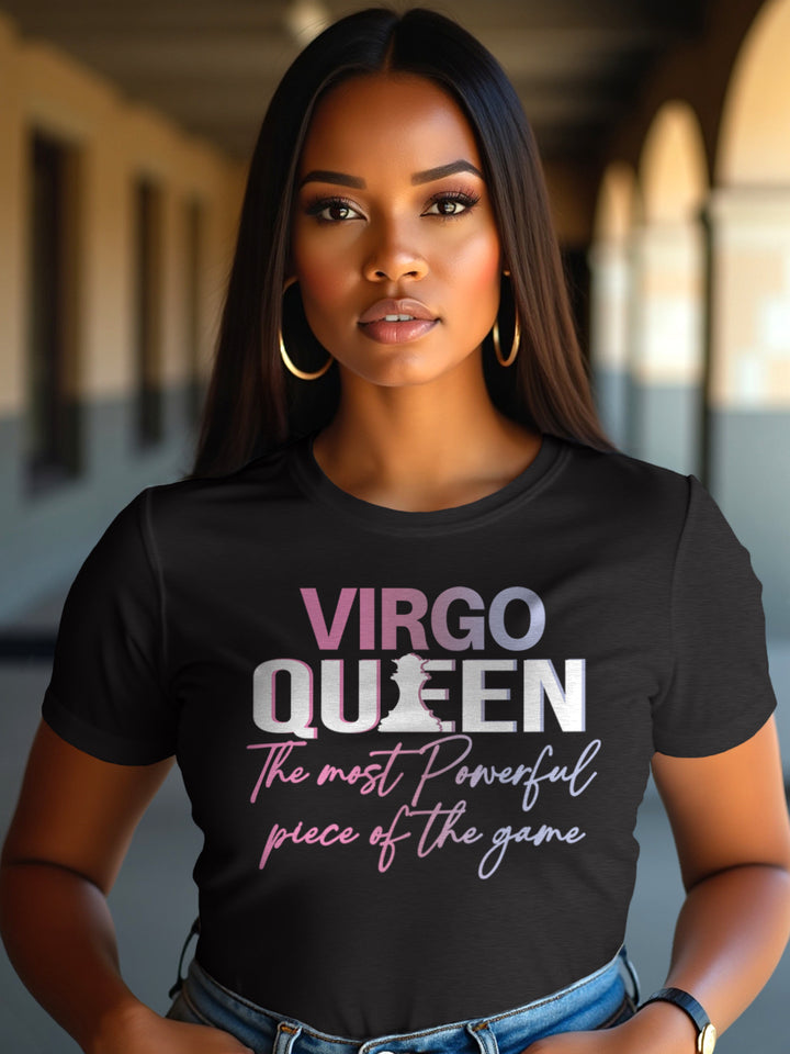 VIRGO QUEEN T-SHIRT | Checkmate in Silence