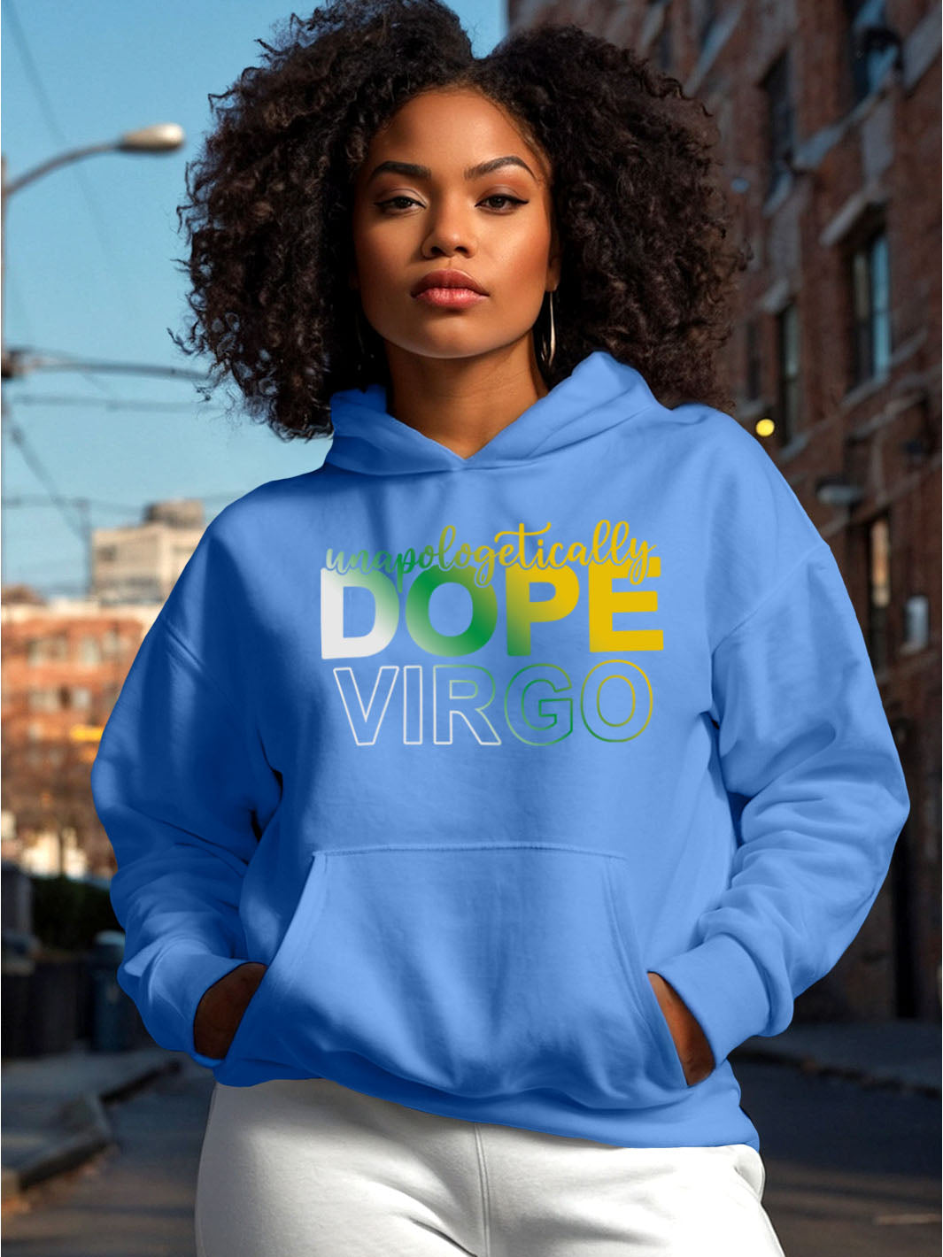 UNAPOLOGETICALLY DOPE VIRGO HOODIE