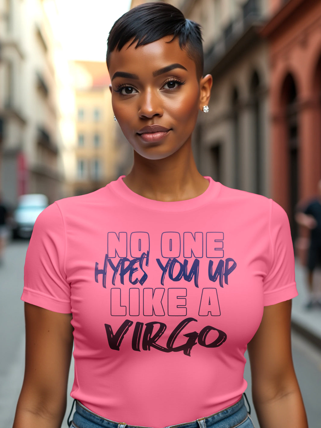 HYPES YOU UP LIKE A VIRGO T-SHIRT