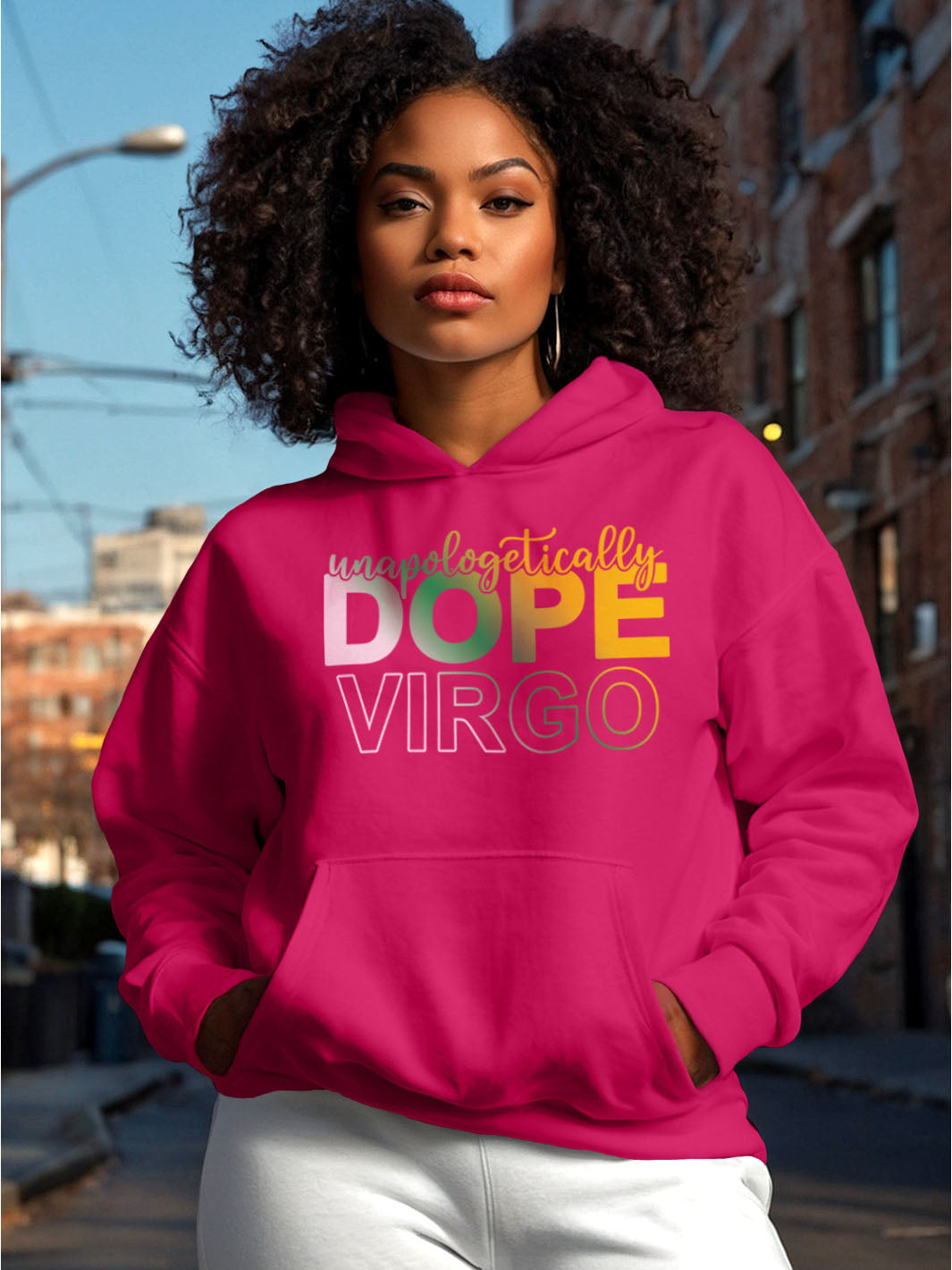 UNAPOLOGETICALLY DOPE VIRGO HOODIE
