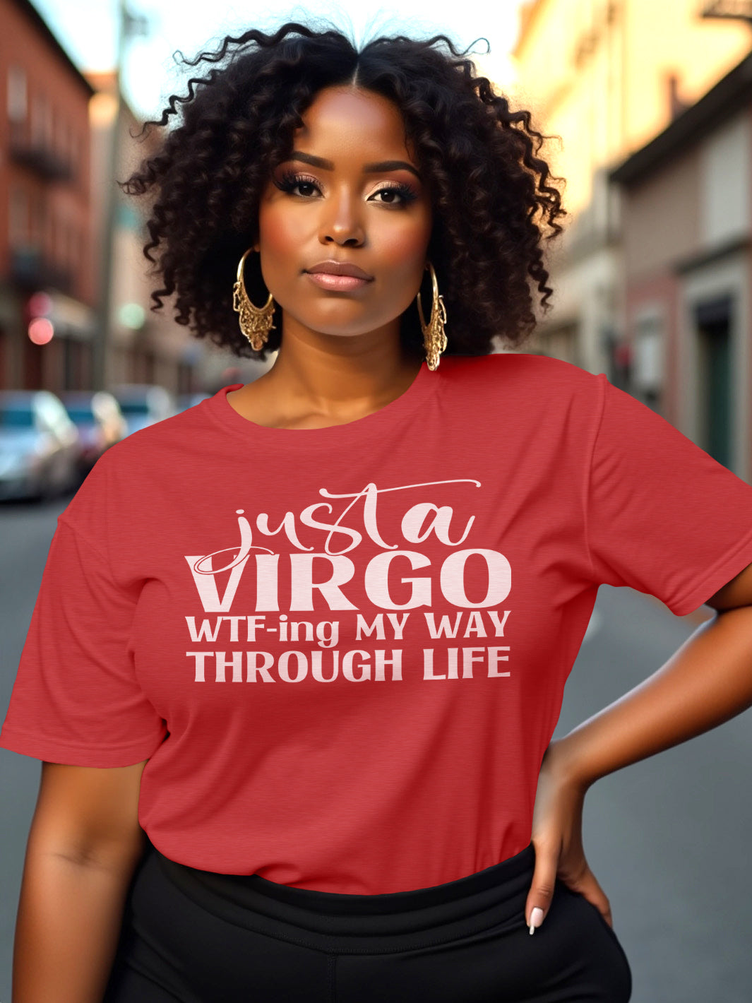 VIRGO WTF-ING THROUGH LIFE T-SHIRT