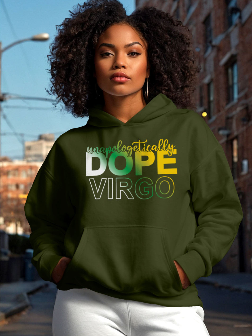 UNAPOLOGETICALLY DOPE VIRGO HOODIE