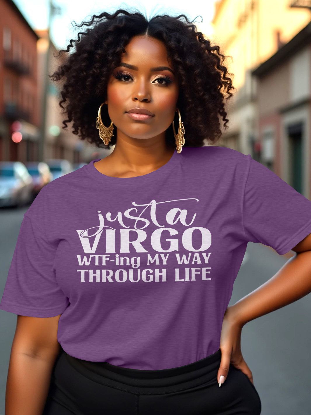 VIRGO WTF-ING THROUGH LIFE T-SHIRT