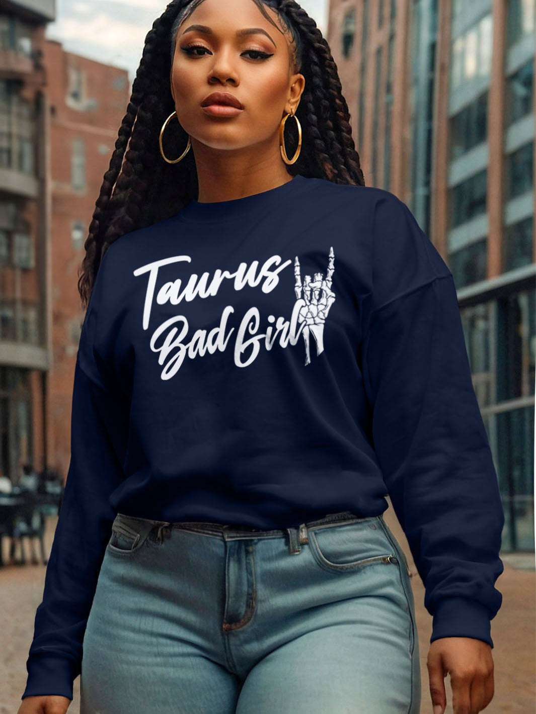 BAD GIRL TAURUS SWEATSHIRT