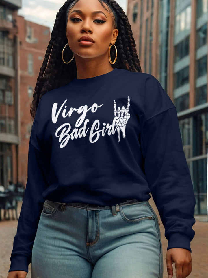 BAD GIRL VIRGO SWEATSHIRT
