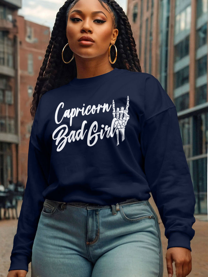 BAD GIRL CAPRICORN SWEATSHIRT