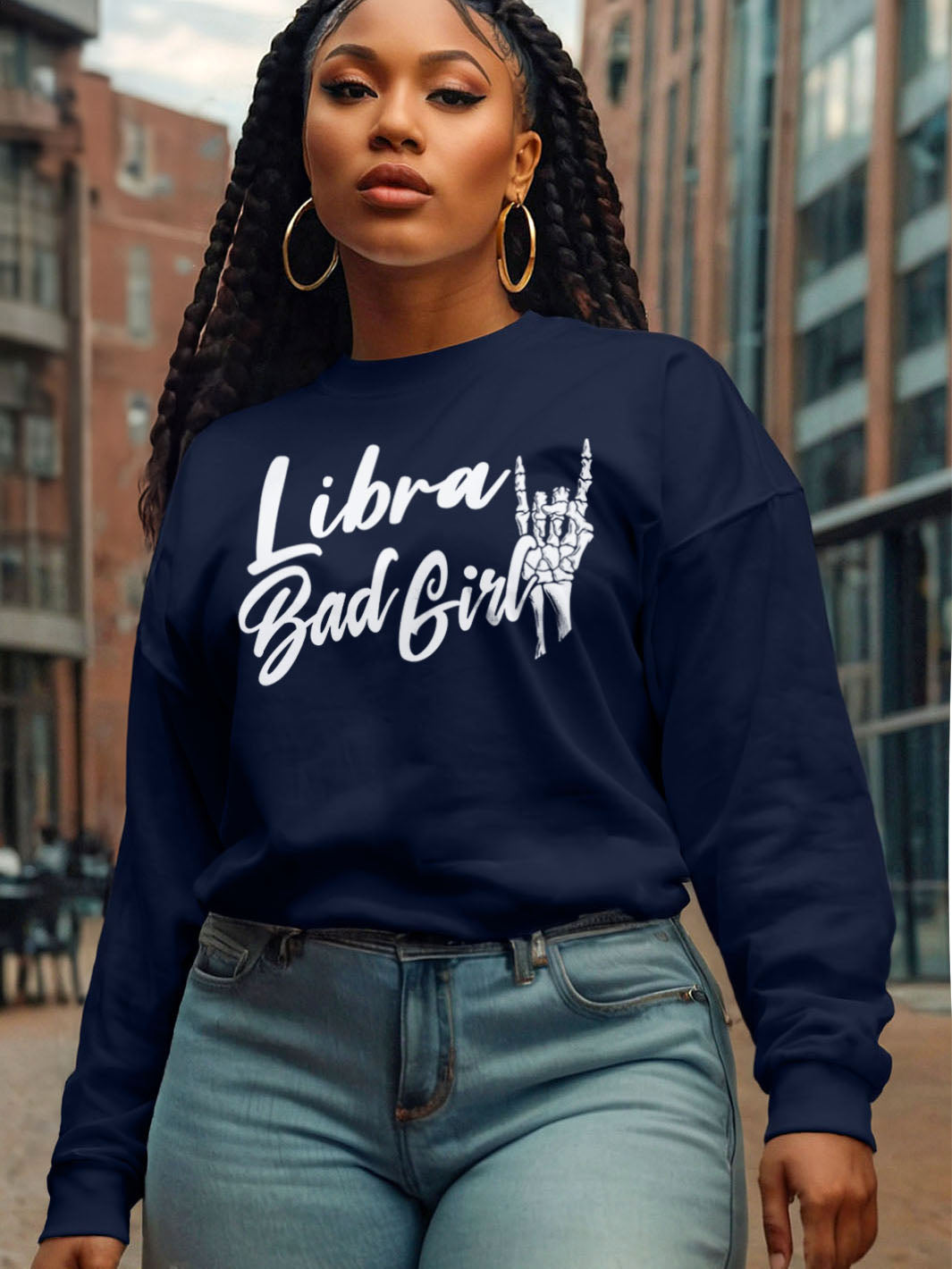 BAD GIRL LIBRA SWEATSHIRT